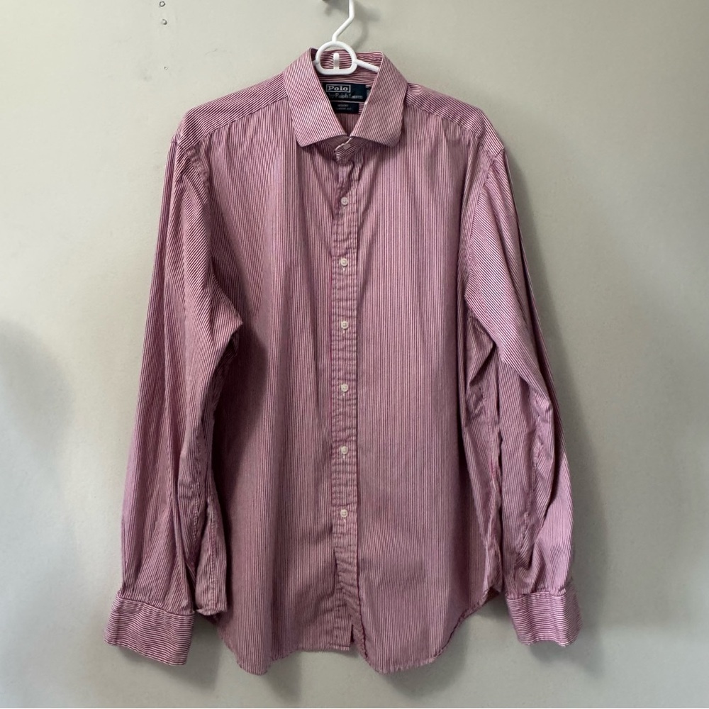 Polo Ralph Lauren Men's Pink Button Down Shirt